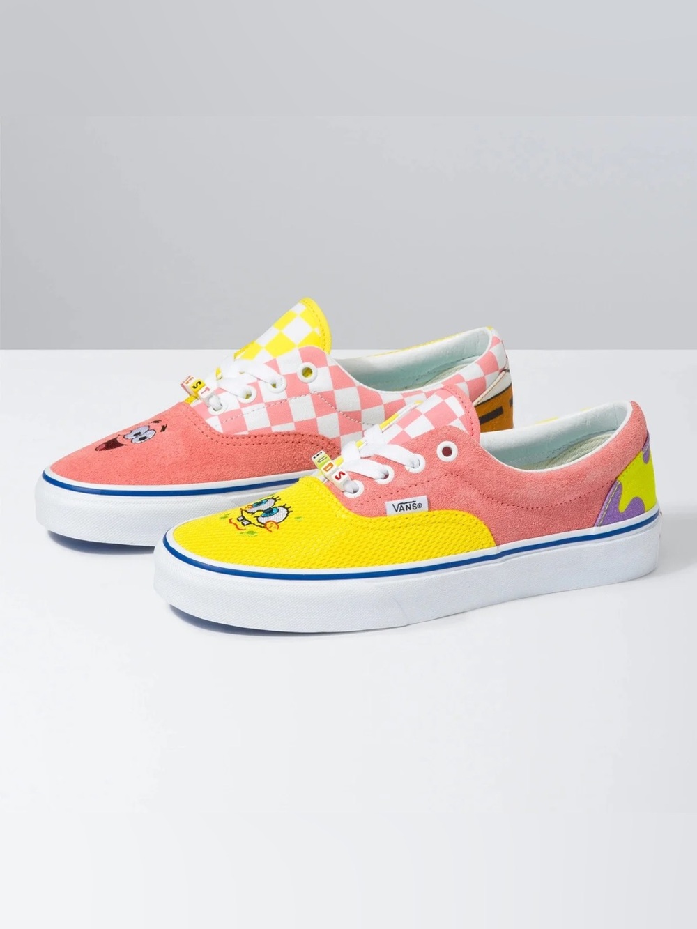EUC* Vans SpongeBob & Patrick Sneakers sz 8